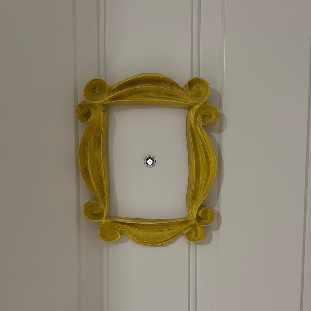 Yellow FRIENDS Decorative Frame